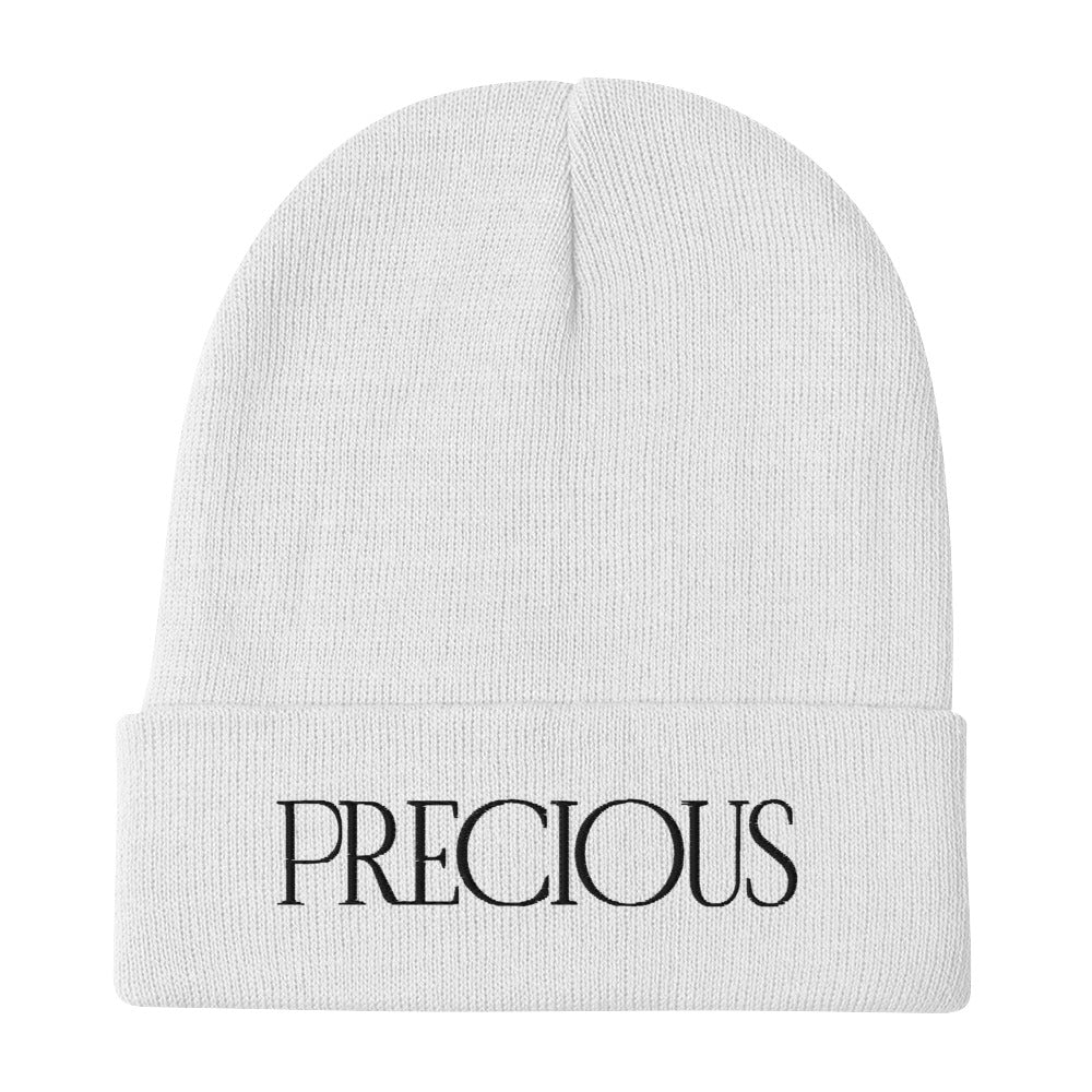 Precious - Embroidered Beanie