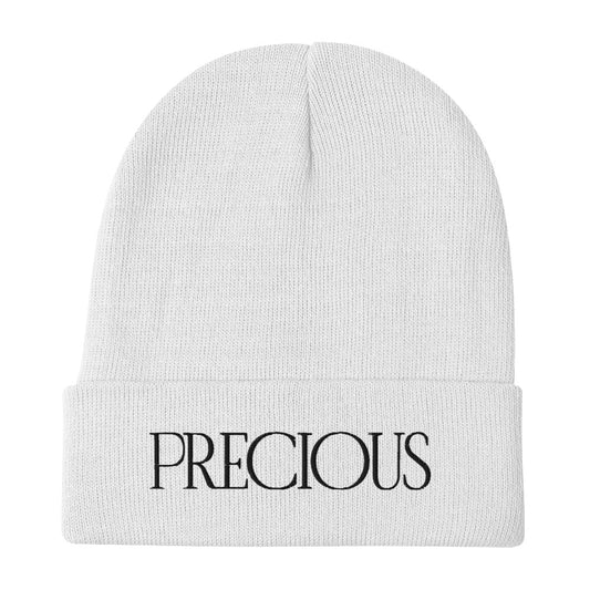 Precious - Embroidered Beanie